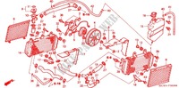 RADIATORE per Honda VFR 800 INTERCEPTOR ABS 2002