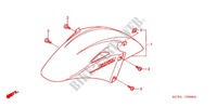 PARAFANGO ANTERIORE per Honda VFR 800 VTEC ABS 2012