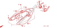 SEDILE/RIPARO POSTERIORE per Honda VFR 800 VTEC ABS 2012