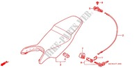 SEDILE SINGOLO(2) per Honda VFR 800 VTEC ABS 2012