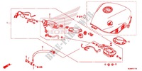 SERBATOIO COMBUSTIBILE/POMPA COMBUSTIBILE per Honda VFR 800 INTERCEPTOR DELUXE 2014