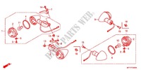 FRECCIA(2) per Honda VT 1300 STATELINE ABS 2012