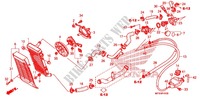 RADIATORE per Honda VT 1300 SABRE 2010