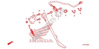 POSTEGGIO LATERALE per Honda SHADOW VT 750 SPIRIT 2008