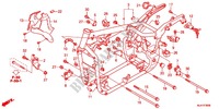 CORPO TELAIO (VT750CA/CS/C2B) per Honda SHADOW VT 750 PHANTOM 2012