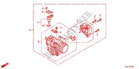 CORPO VALVOLA IMMISSIONE per Honda SHADOW VT 750 PHANTOM 2012