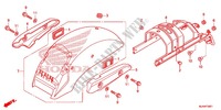 PARAFANGO POSTERIORE (VT750C2/C2B/C2F/C2S) per Honda SHADOW VT 750 SPIRIT 2013
