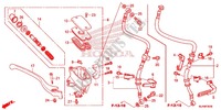 POMPA FRENO ANTERIORE (VT750C/CA/C2/C2F/C2B) per Honda SHADOW VT 750 SPIRIT 2014