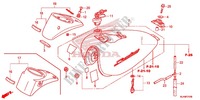 SERBATOIO COMBUSTIBILE per Honda SHADOW VT 750 SPIRIT 2014