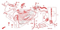 SERBATOIO COMBUSTIBILE per Honda SHADOW VT 750 SPIRIT F 2009