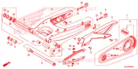 BRACCIO OSCILLANTE/CASSA CATENA per Honda NC 750 J VULTUS 2017