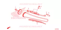 CATENA CAMMA/TENSIONE per Honda NC 750 J VULTUS 2017