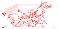 CORPO TELAIO per Honda NC 750 J VULTUS 2017