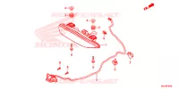 LUCE CODA(2) per Honda NC 750 J VULTUS 2017