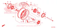 RUOTA POSTERIORE per Honda NC 750 J VULTUS 2017