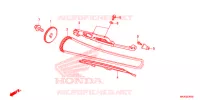 CATENA CAMMA/TENSIONE per Honda NC 750 S ABS SPECIAL 2017