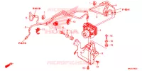 CILINDRO MAESTRO FRENO/MODULATORE ABS per Honda NC 750 S ABS SPECIAL 2017