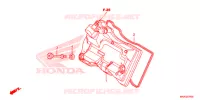 COPERTURA TESTA CILINDRO per Honda NC 750 S ABS SPECIAL 2017