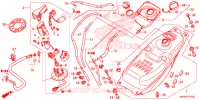 SERBATOIO COMBUSTIBILE/POMPA COMBUSTIBILE per Honda NC 750 S ABS SPECIAL 2017