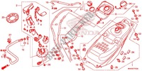 SERBATOIO COMBUSTIBILE/POMPA COMBUSTIBILE per Honda NC 750 S ABS 2017