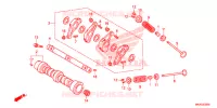 ALBERO A CAMME/VALVOLA per Honda NC 750 S DCT 2017