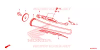 CATENA CAMMA/TENSIONE per Honda NC 750 S DCT 2017