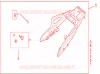 PORTAPACCHI POSTERIORE per Honda NC 750 S DCT 2017