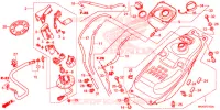SERBATOIO COMBUSTIBILE/POMPA COMBUSTIBILE per Honda NC 750 S DCT 2017