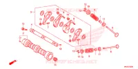 ALBERO A CAMME/VALVOLA per Honda NC 750 X ABS DCT 2017
