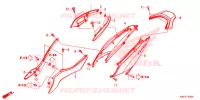 CARENE POSTERIORE per Honda FORZA 125 2018
