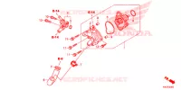 COPERTINA POMPA ACQUA per Honda FORZA 125 2018