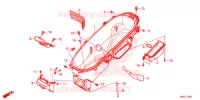 COPERTURA CORPO/SCATOLA BAGAGLI/ PORTATORE BAGAGLI per Honda FORZA 125 2018