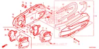 COPERTURA LATO SINISTRO per Honda FORZA 125 2018