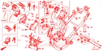 CORPO TELAIO per Honda FORZA 125 2018
