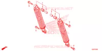 CUSCINO POSTERIORE(2) per Honda FORZA 125 2018