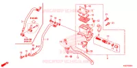 MAESTRO FRENO POSTERIORE CILINDRO per Honda FORZA 125 2018