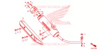 SMORZATORE SCARICO(2) per Honda FORZA 125 2018