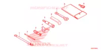 UTENSILI/SCATOLA BATTERIA per Honda FORZA 125 2018
