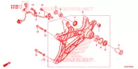 BRACCIO OSCILLANTE/CASSA CATENA per Honda FORZA 125 2017