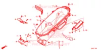COPERTURA CORPO/SCATOLA BAGAGLI/ PORTATORE BAGAGLI per Honda FORZA 125 2017