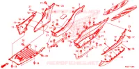 GRADINO PAVIMENTO/COPERTURA SOTTO per Honda FORZA 125 2017