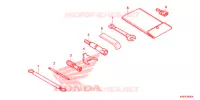 UTENSILI/SCATOLA BATTERIA per Honda FORZA 125 2017