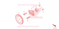 CASSA MANOVELLA/POMPA OLIO per Honda SH 125 ABS D 2E 2017