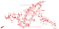 CORPO TELAIO per Honda SH 125 ABS D 2E 2017
