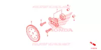 CASSA MANOVELLA/POMPA OLIO per Honda SH 125 ABS D 2018