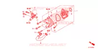 COPERTINA POMPA ACQUA per Honda SH 125 ABS D 2018