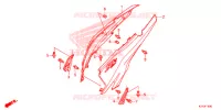 COPERTURA CORPO/SCATOLA BAGAGLI/ PORTATORE BAGAGLI per Honda SH 125 ABS D 2018