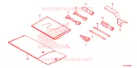 UTENSILI/SCATOLA BATTERIA per Honda SH 125 ABS D 2018