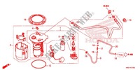 SERBATOIO COMBUSTIBILE/POMPA COMBUSTIBILE per Honda FOURTRAX 420 RANCHER 4X4 EPS Manual Shift 2017