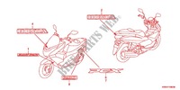 EMBLEMA/STRISCIA (WW125EX2A,C,E) per Honda PCX 125 2010